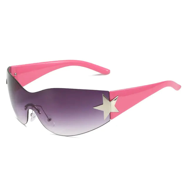 Punk Star Sunglasses UV400 Goggles - High Trend Coture