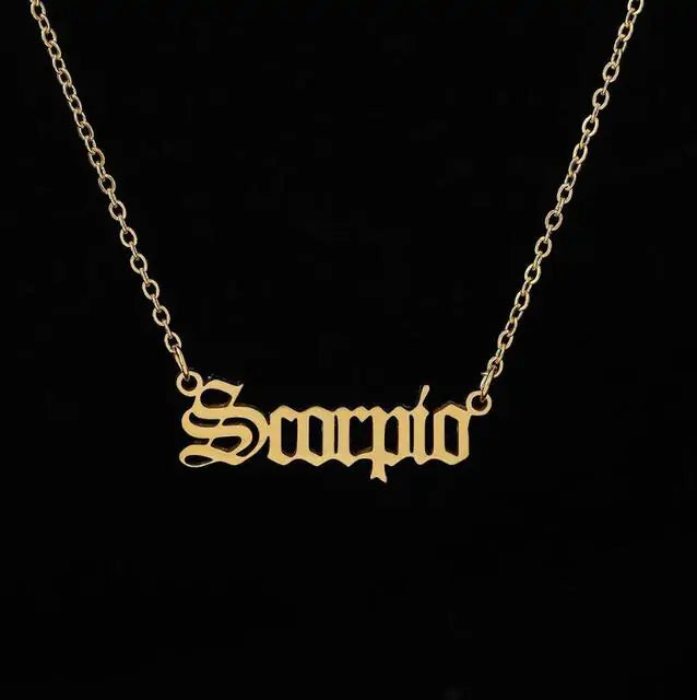 Rapper Letter Necklace - High Trend Coture