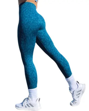 Leggings sin Costuras con Estampado de Leopardo - High Trend Coture