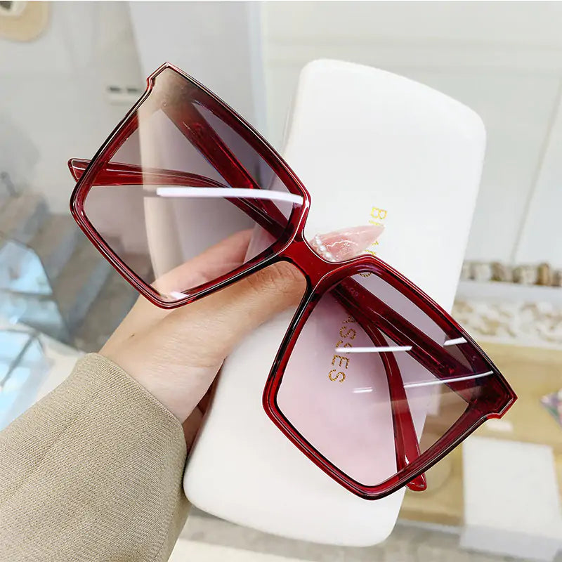 Designer Square Sunglasses - High Trend Coture