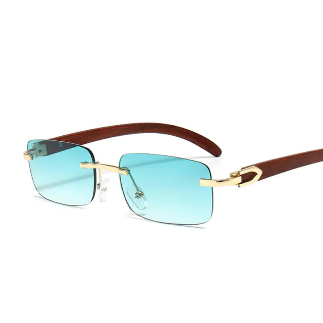Rimless Steampunk Frameless Sunglasses - High Trend Coture