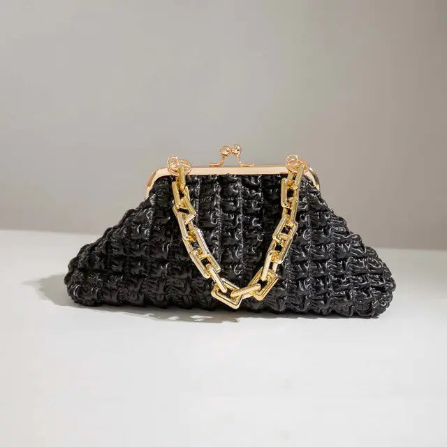 Bolso plisado de moda para mujer - High Trend Coture