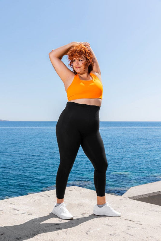 Leggings Élasticos de Cintura Alta para Tallas Grandes 4XL/5XL/6XL - High Trend Coture