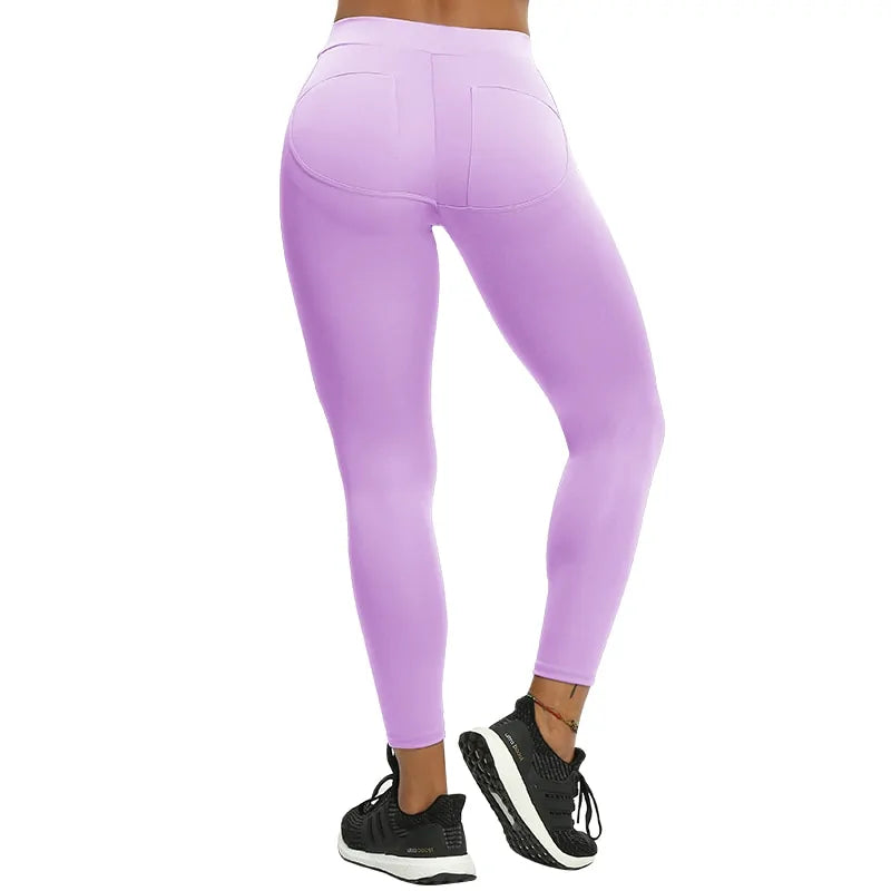 Leggings Deportivos con Cintura Cruzada Mujer - High Trend Coture