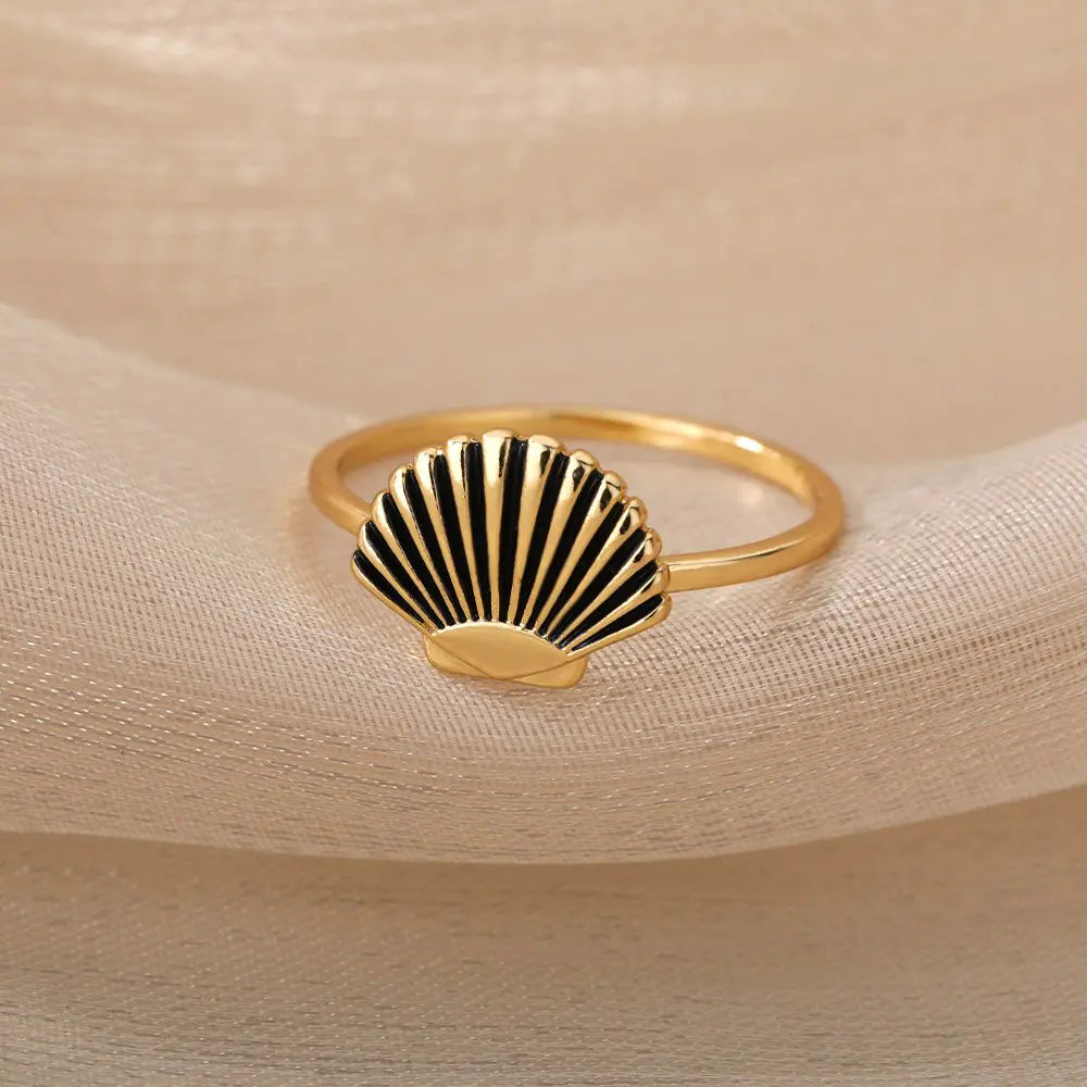 Vintage Shell Rings - High Trend Coture