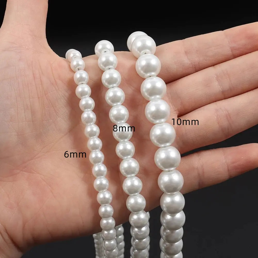 Handmade Imitation Pearls Necklace Set - High Trend Coture