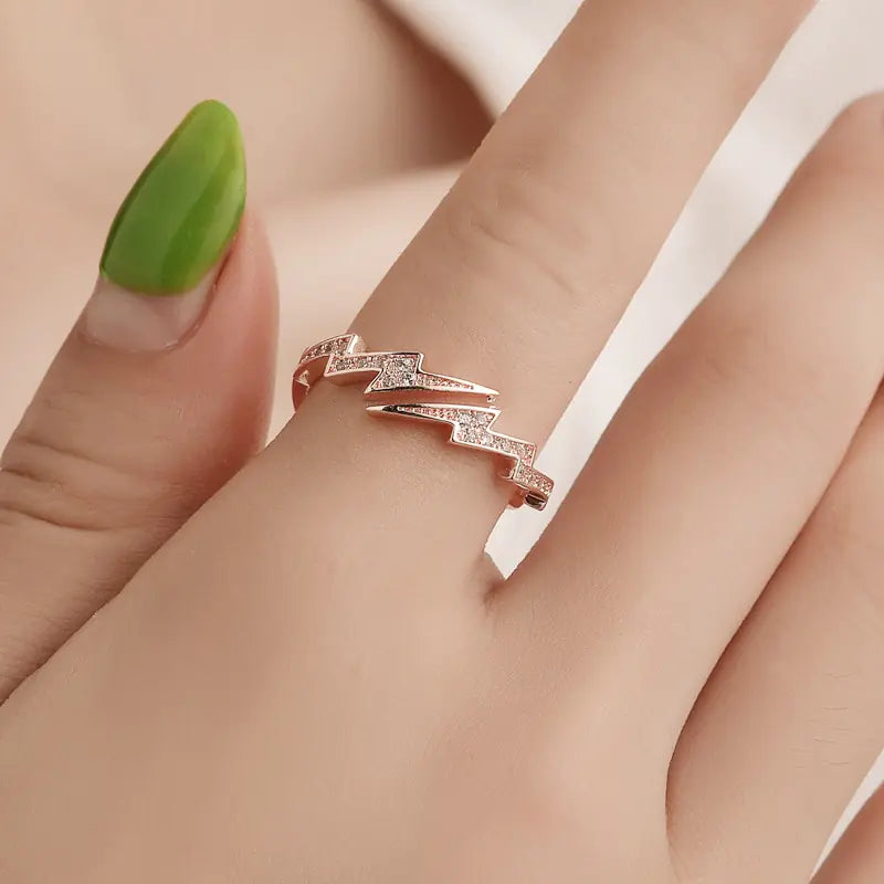 Lightning Opening Rings - High Trend Coture