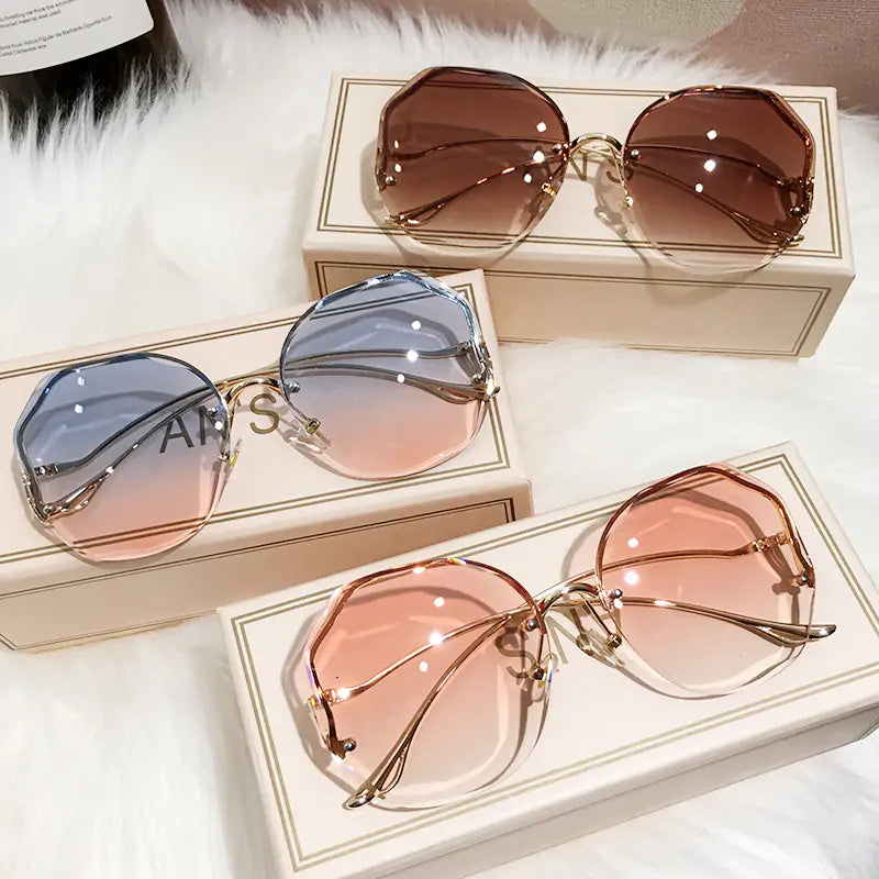 Trimmed Lens Sunglasses - High Trend Coture