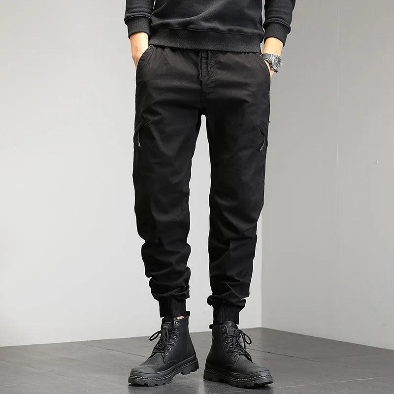 Pantalones casuales para hombre tobilleros - High Trend Coture