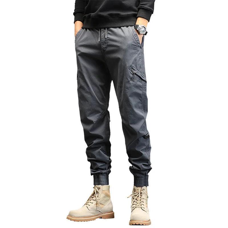 Pantalones casuales para hombre tobilleros - High Trend Coture