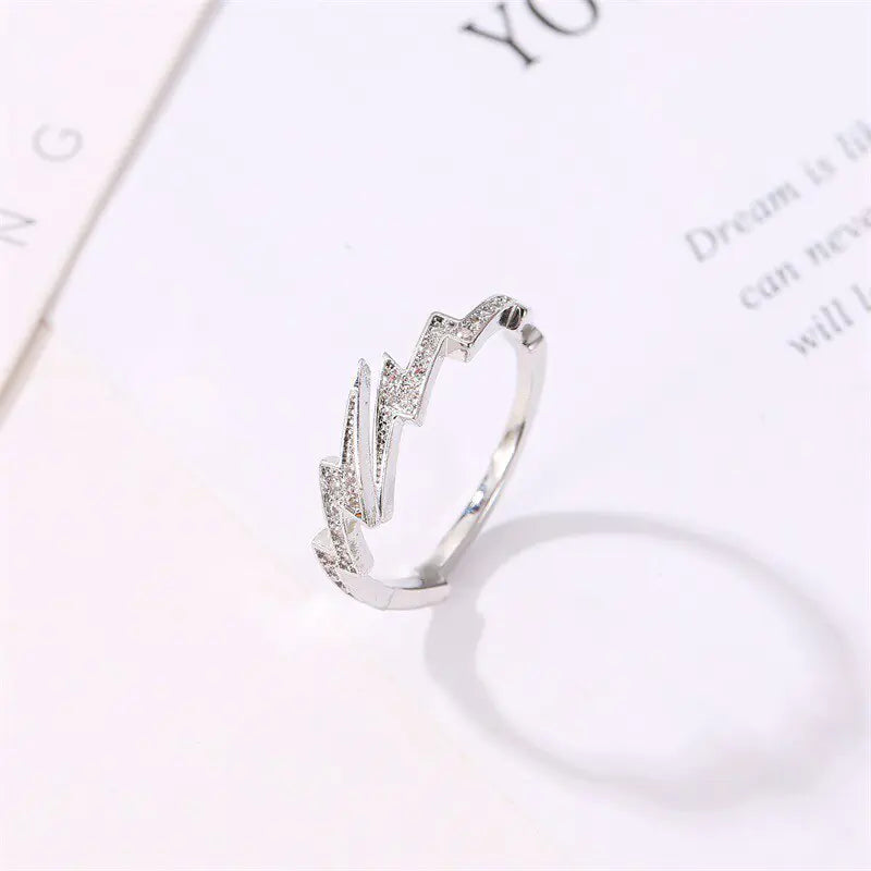 Lightning Opening Rings - High Trend Coture