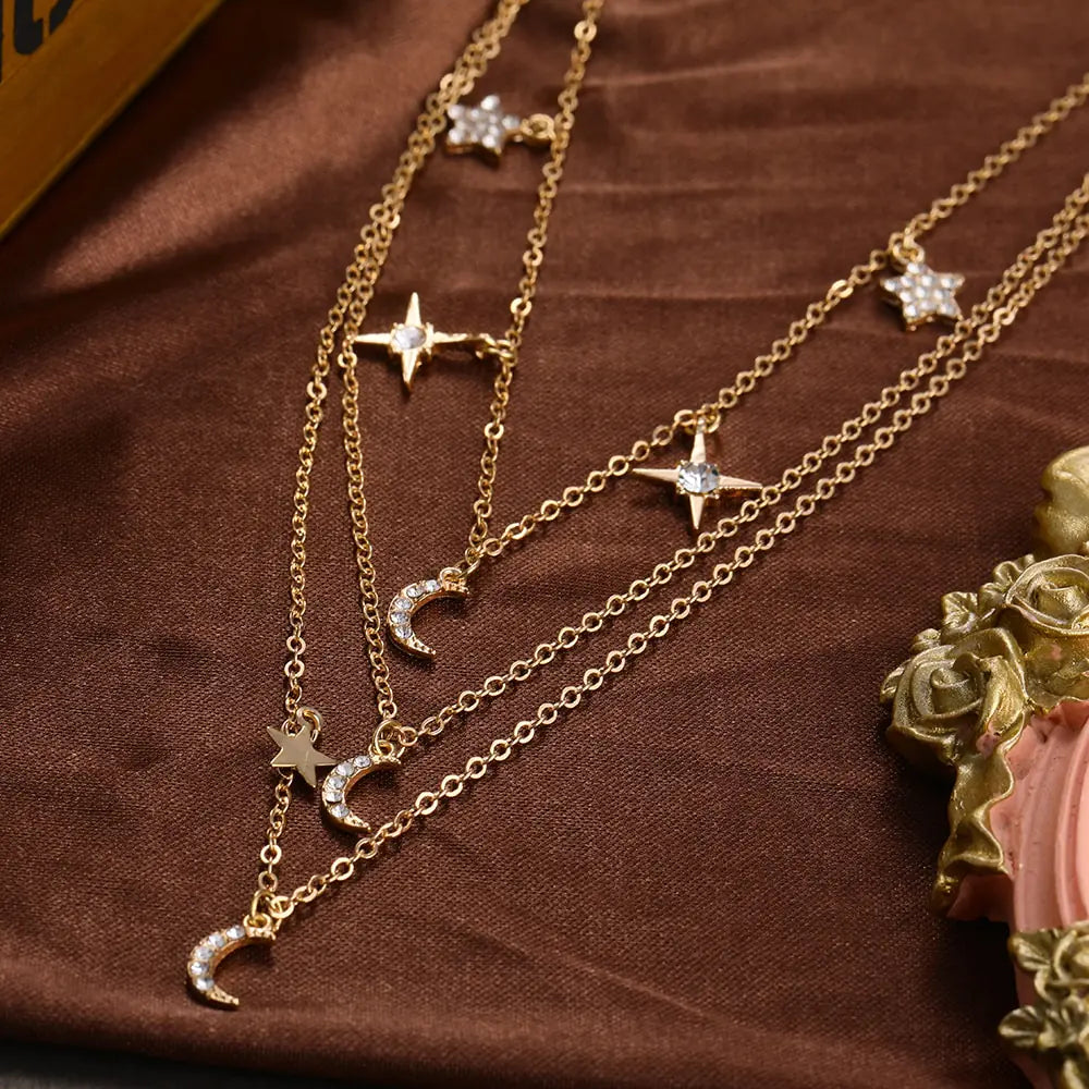Vintage Crystal Pendant Necklace - High Trend Coture