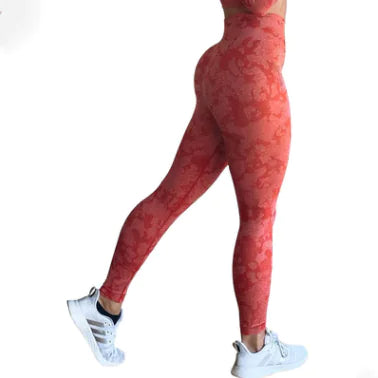 Leggings de Cintura Alta Tobilleros sin Costuras - High Trend Coture