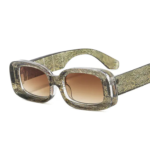 Pattern 3D Painted Color Sunglasses - High Trend Coture
