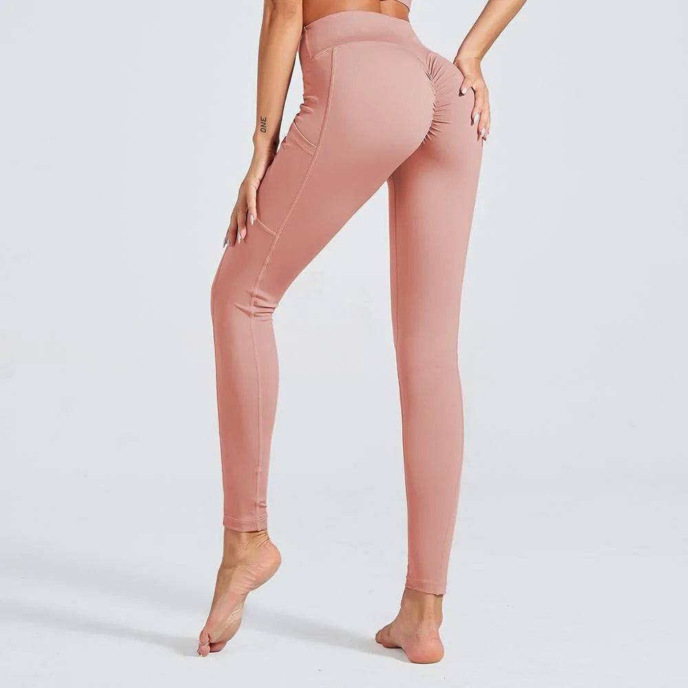 Leggings y Sujetador Deportivo Espalda Cruzada - High Trend Coture