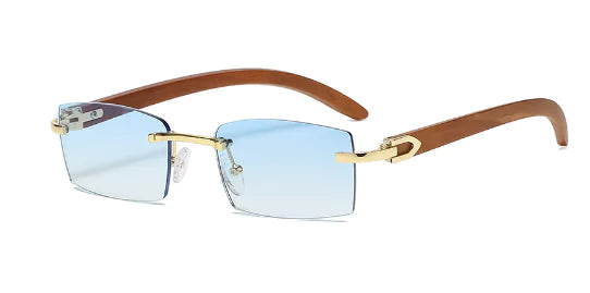Rimless Steampunk Frameless Sunglasses - High Trend Coture