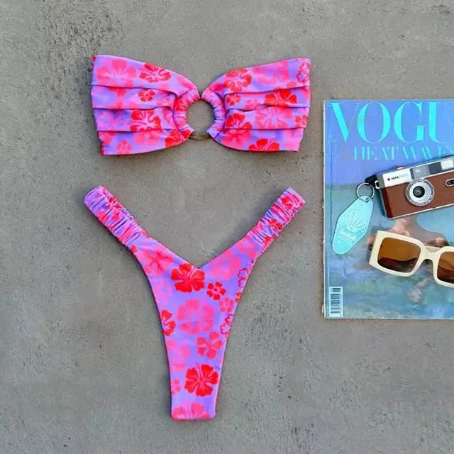 Bikini Palabra de Honor Chic Mirage Push-Up - High Trend Coture