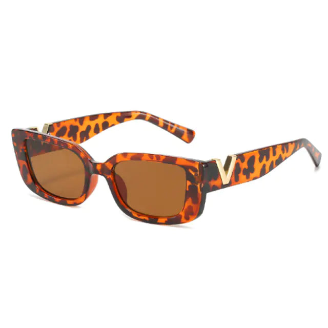 Rectangle Retro Sunglasses - High Trend Coture