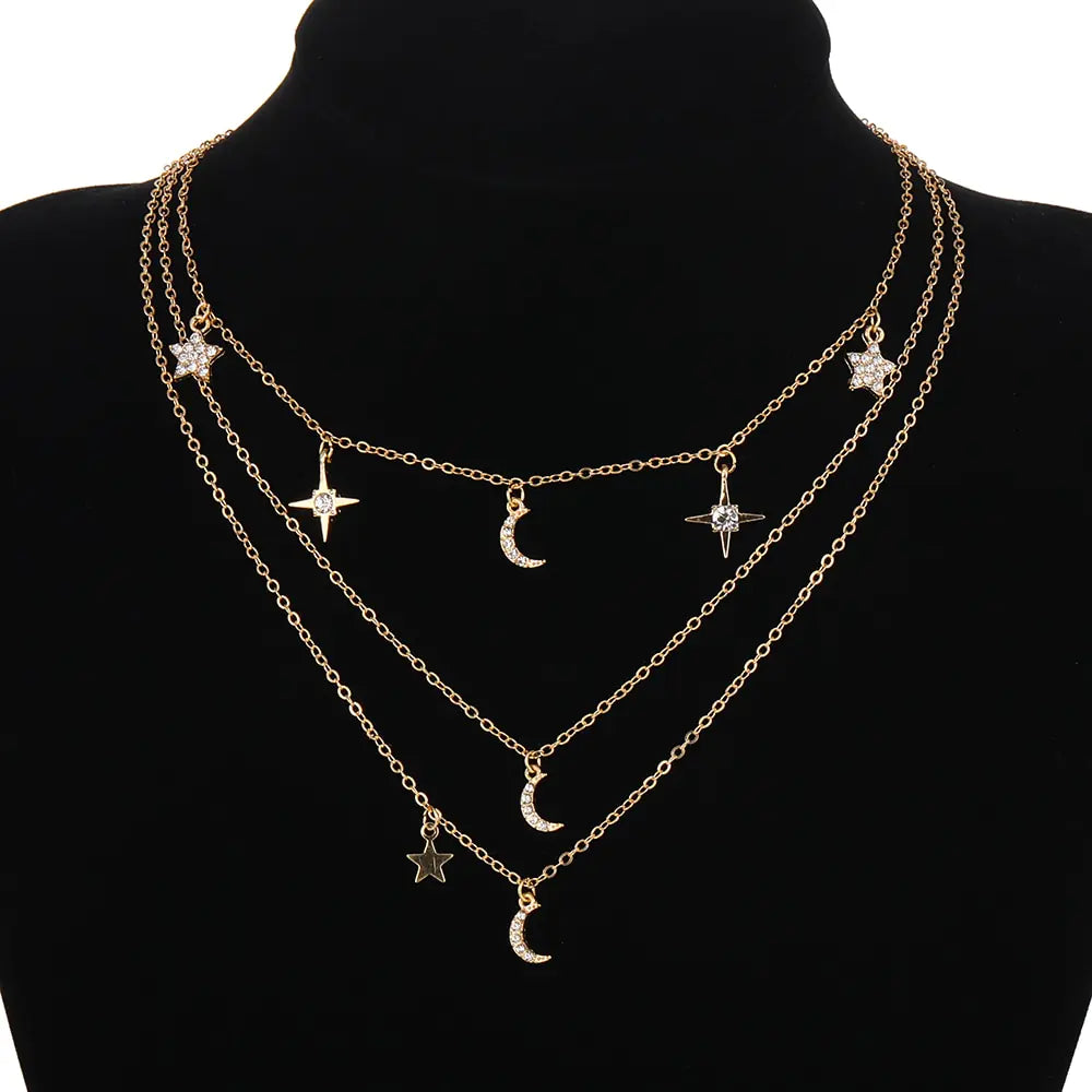 Vintage Crystal Pendant Necklace - High Trend Coture