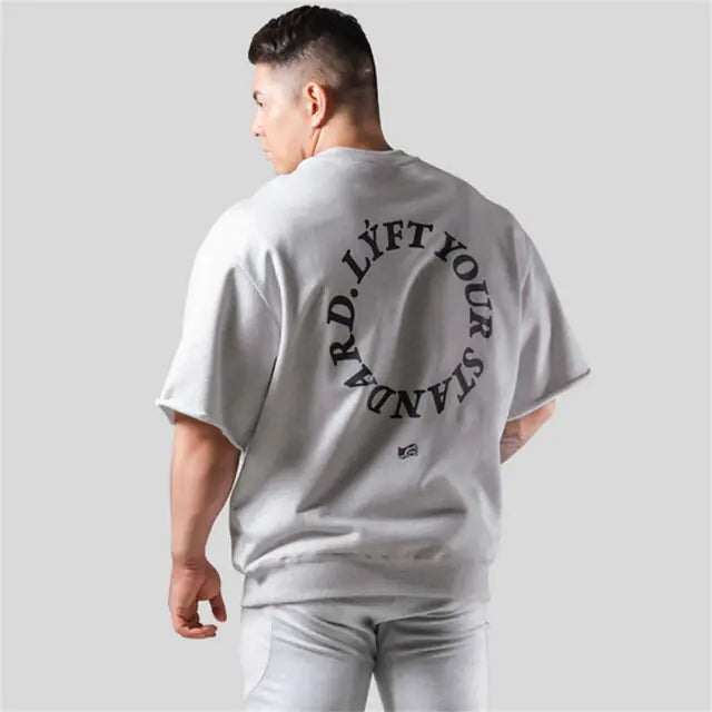 Camiseta Oversize Gym con Bolsillos - High Trend Coture