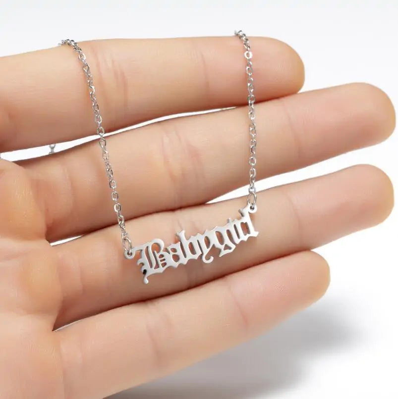 Rapper Letter Necklace - High Trend Coture