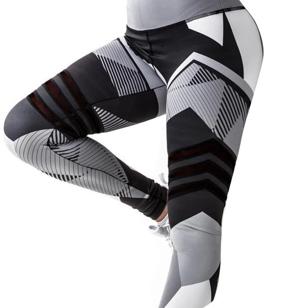 Leggings de Cintura Alta con Estampado Digital - High Trend Coture