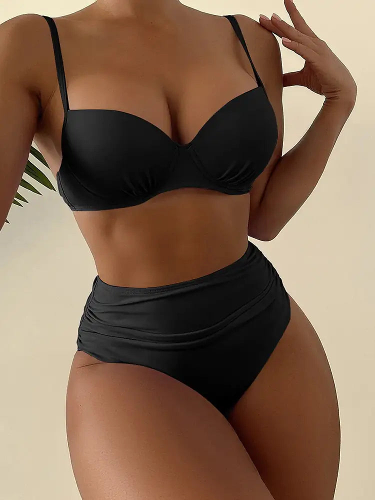 Bikini Vintage Cintura Alta Retro - High Trend Coture