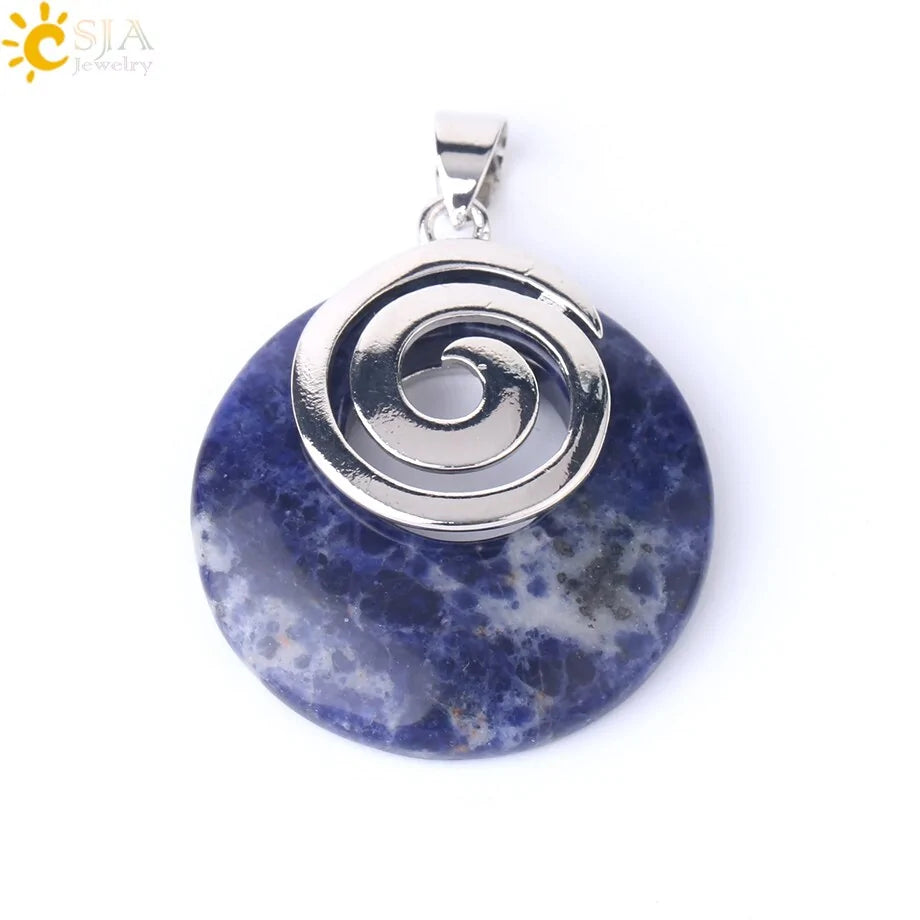 Natural Stone Pendants for Necklaces - High Trend Coture