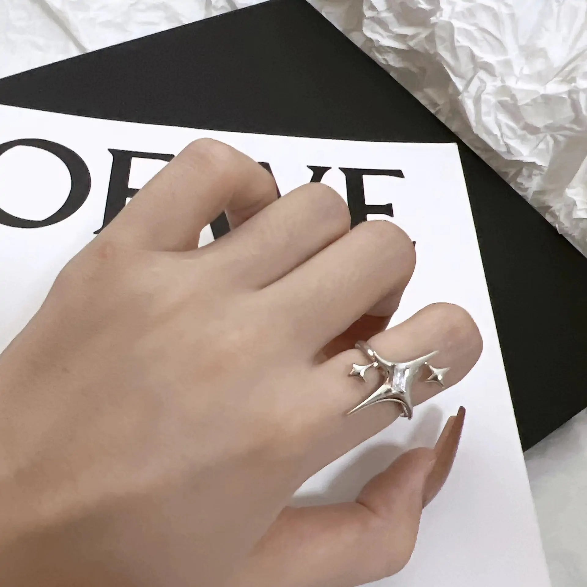 Shiny Unisex Crystal Rings - High Trend Coture