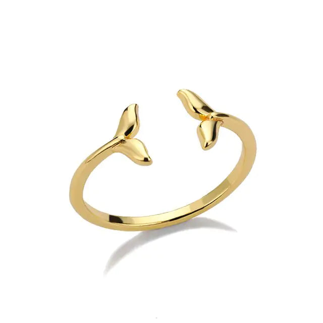 Mermaid Tail Open Rings - High Trend Coture