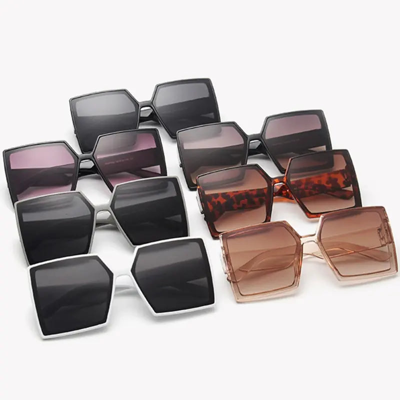 Women's Square Sunglasses Oversized - High Trend Coture