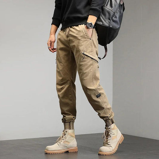 Pantalones casuales para hombre tobilleros - High Trend Coture