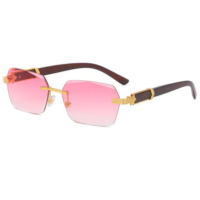 Rimless Steampunk Frameless Sunglasses - High Trend Coture