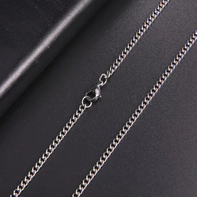 Men's Curb Cuban Chain Necklace - High Trend Coture