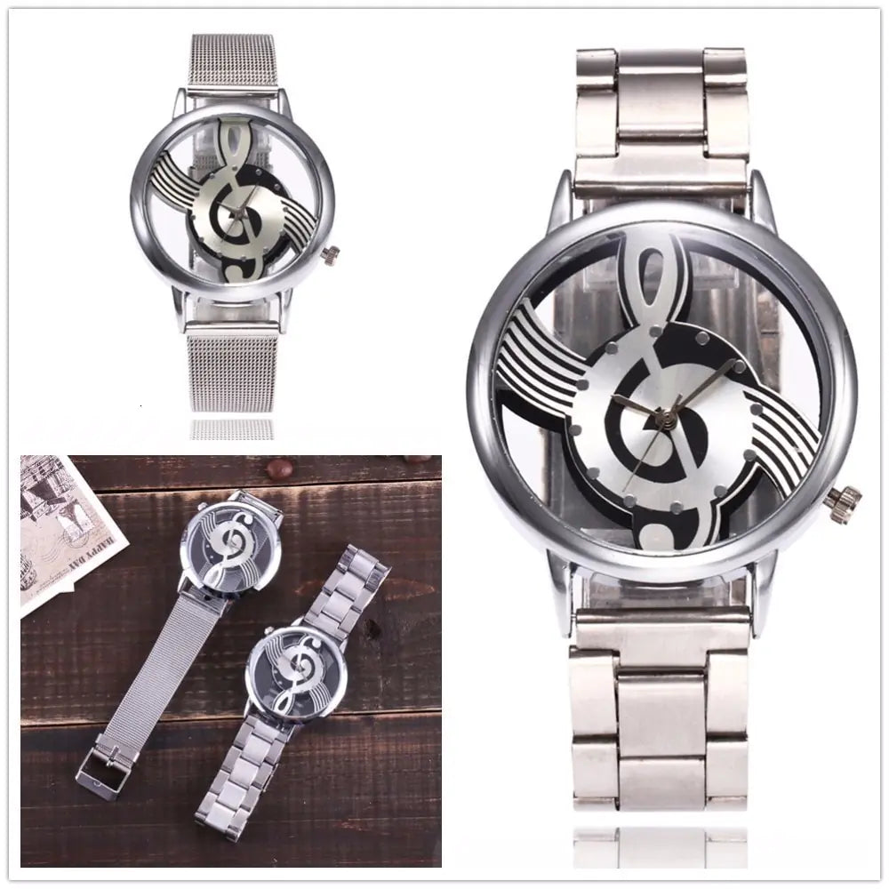 Women's Hollow Music Note Fashion Watch - High Trend Coture
