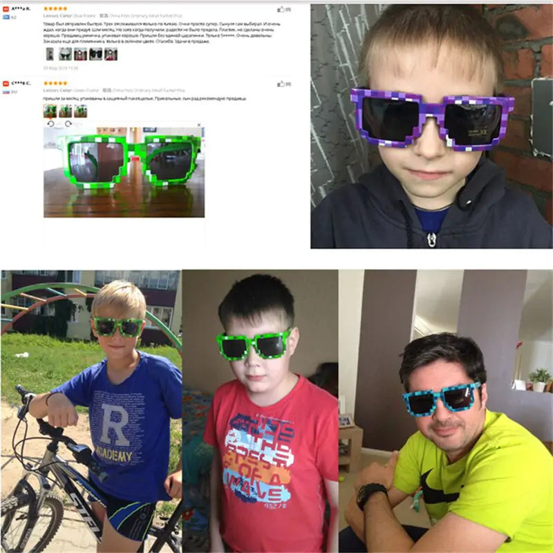 Mosaic Cosplay Sunglasses - High Trend Coture