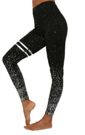 Leggings de Compresión con Detalles Degradados - High Trend Coture