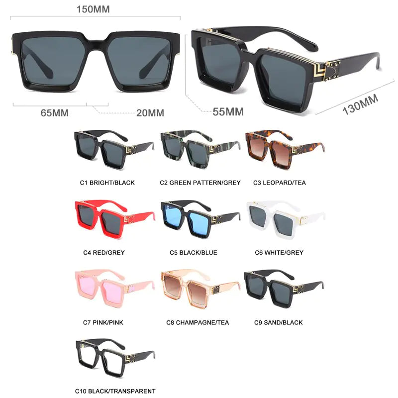 Square Sunglasses - High Trend Coture
