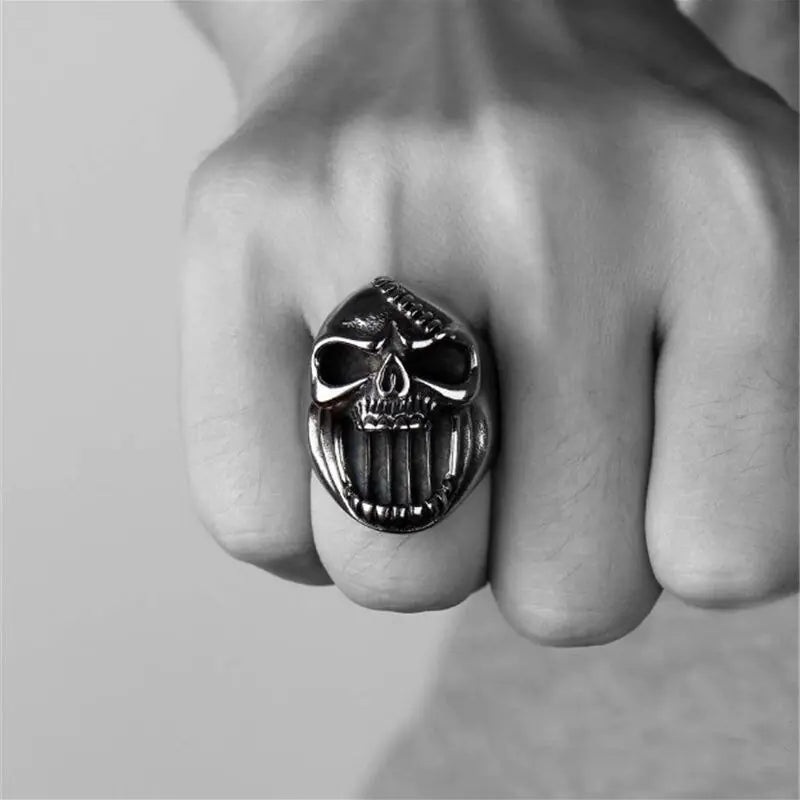 Punk Dual-Purpose Skull Ring - High Trend Coture