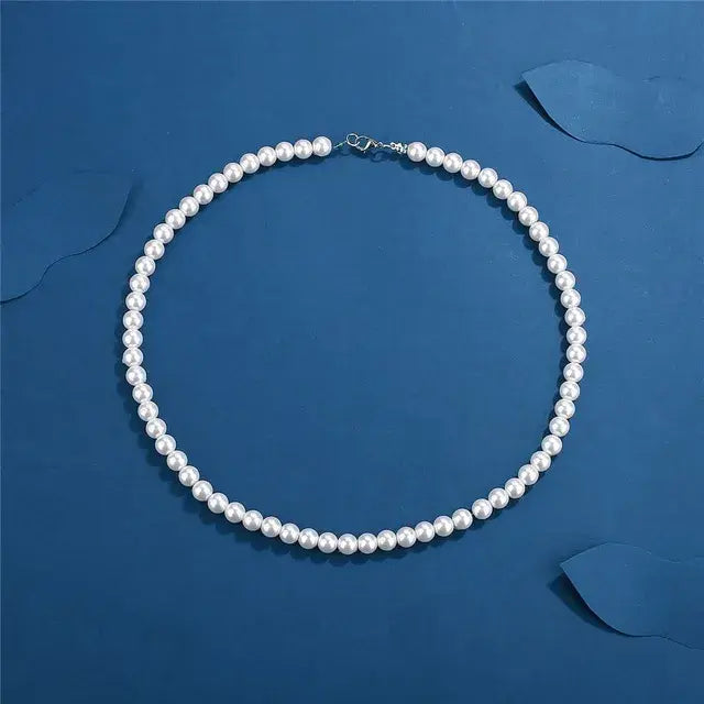 Pearl Necklace Men - High Trend Coture