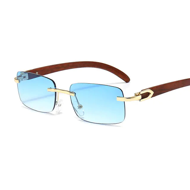 Rimless Steampunk Frameless Sunglasses - High Trend Coture