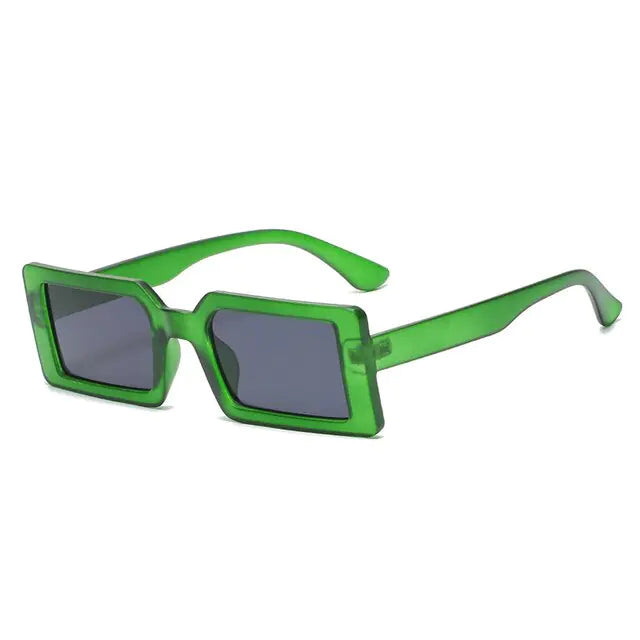 Rectangle Vintage Sunglasses UV400 Eyewear - High Trend Coture