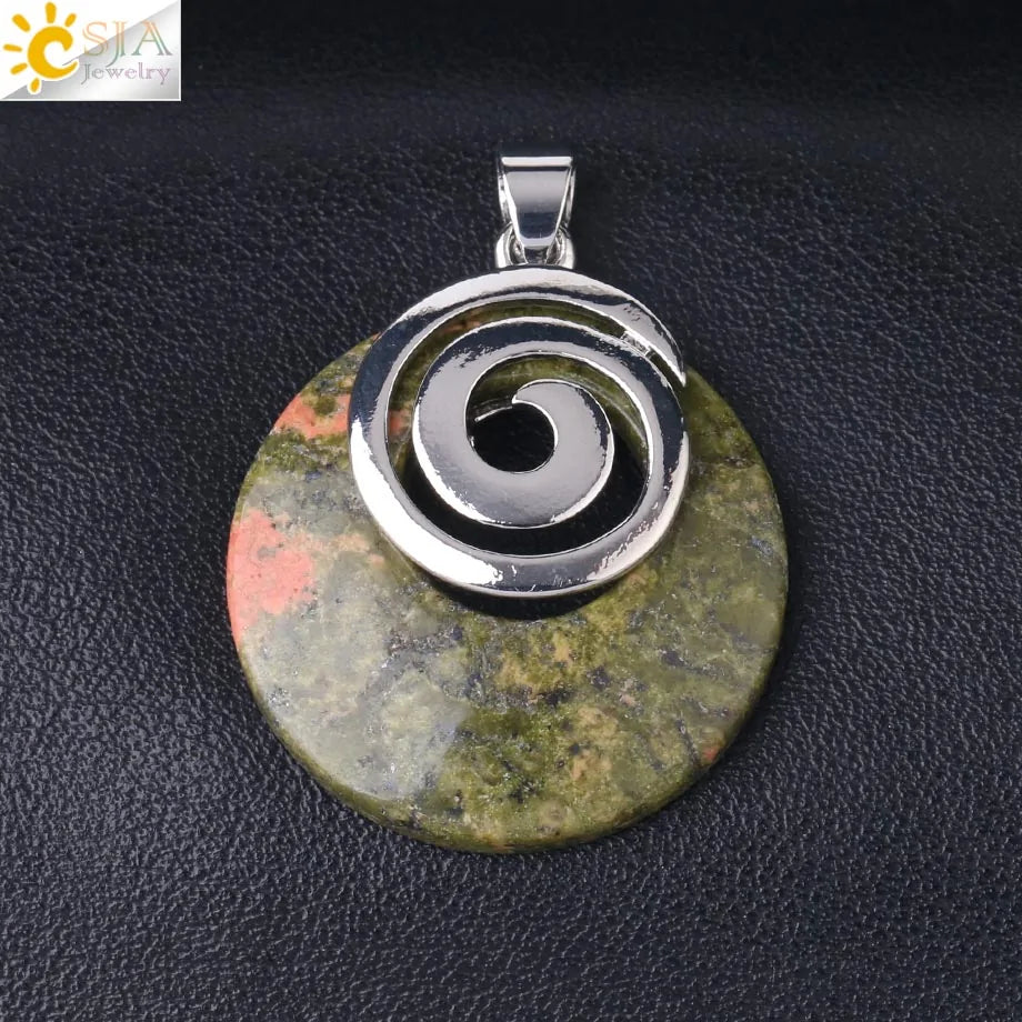 Natural Stone Pendants for Necklaces - High Trend Coture
