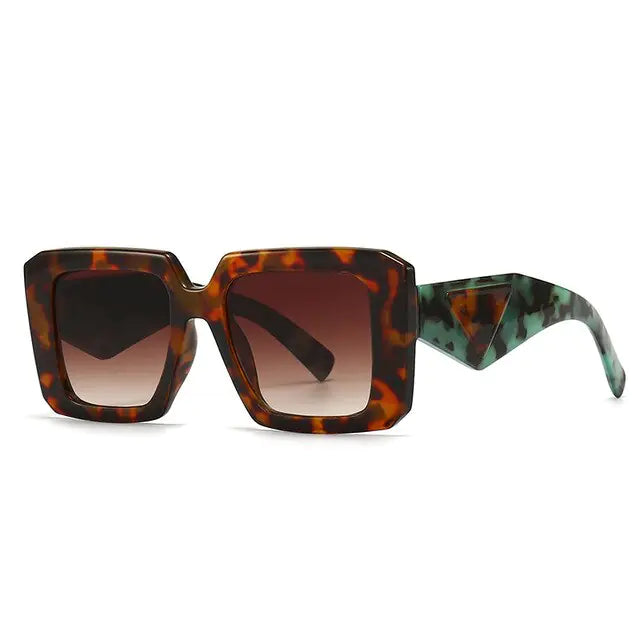 Retro Rectangular Cat Eye Sunglasses - High Trend Coture