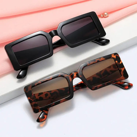 Rectangle Vintage Sunglasses UV400 Eyewear - High Trend Coture