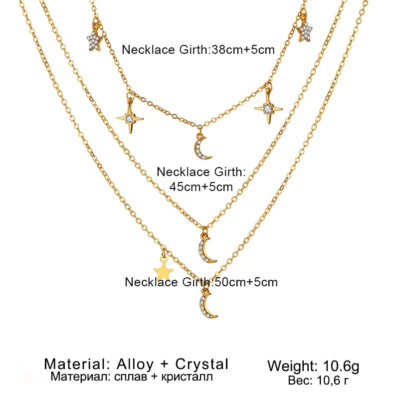 Vintage Crystal Pendant Necklace - High Trend Coture