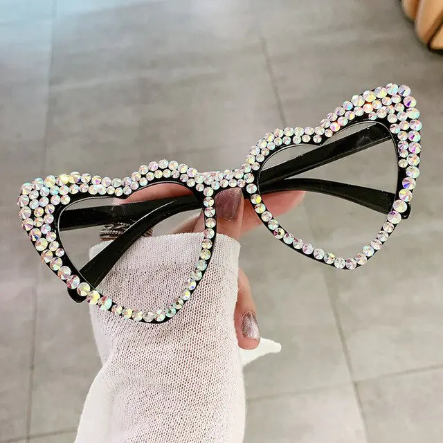 Cat Eye Heart Fashion Sunglasses - High Trend Coture