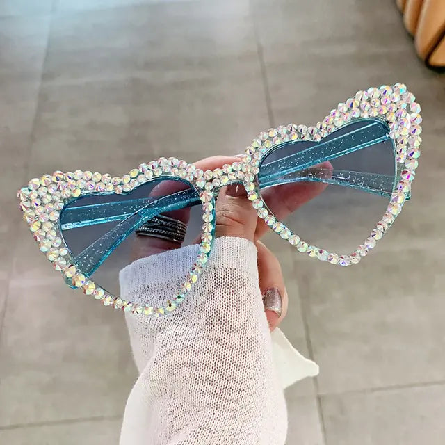 Cat Eye Heart Fashion Sunglasses - High Trend Coture