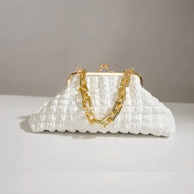 Bolso plisado de moda para mujer - High Trend Coture
