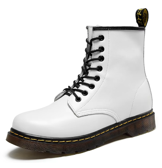 Botas Estilo  Dr.Martens de Piel Unisex